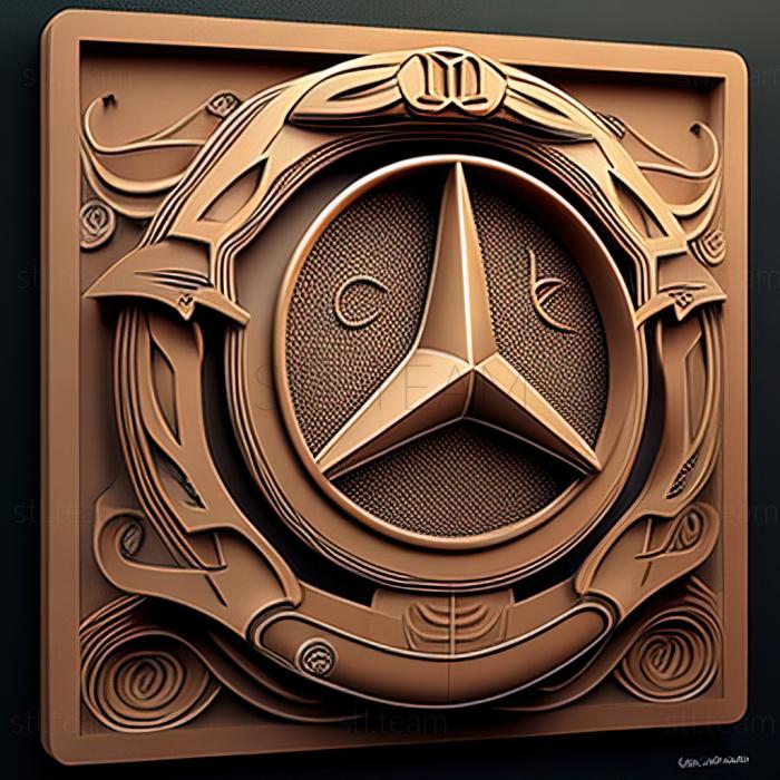3D модель Mercedes Benz ESF 2009 р.в (STL)